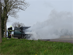 Prio 1 Brand Wegvervoer Auto Trekwei Driezum